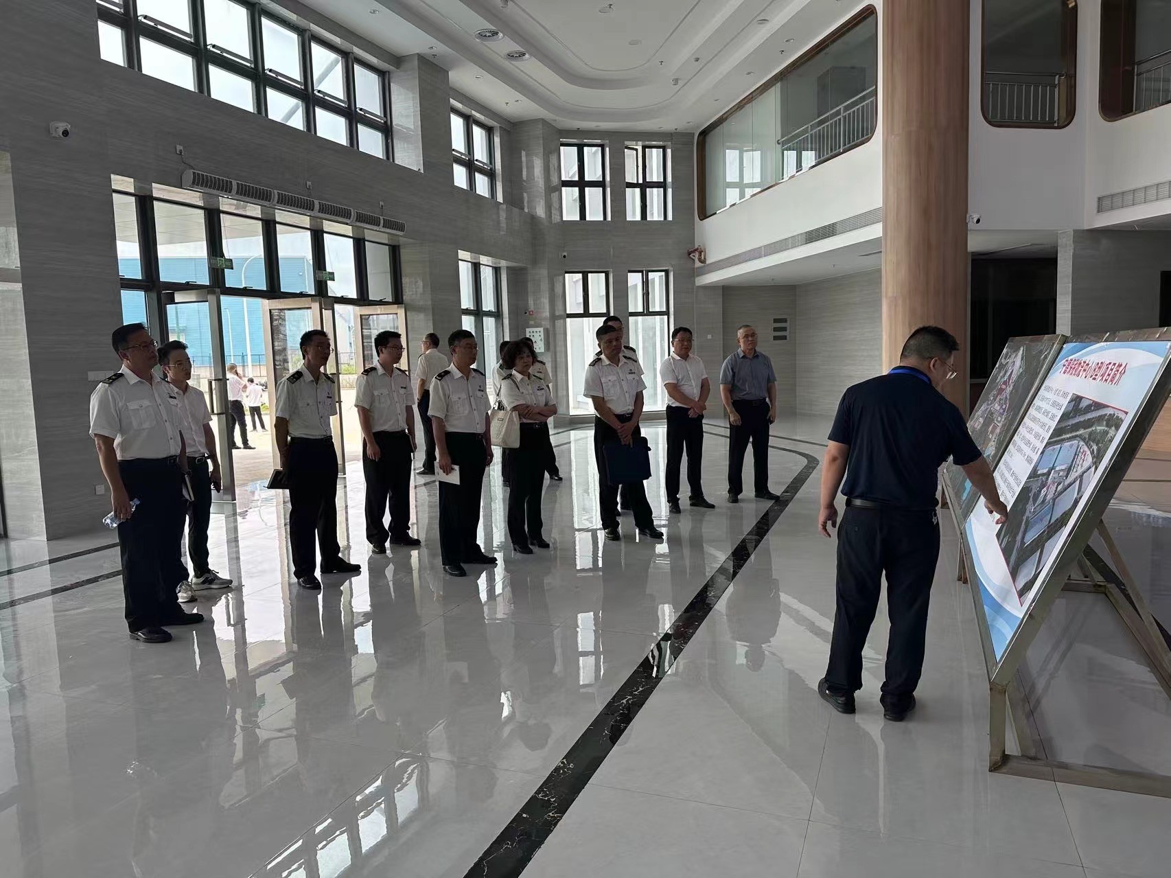 福州海关相关领导深入宁德保税物流中心（B保）项目调研，，，，，，，蔡慧铭拍摄1.jpg